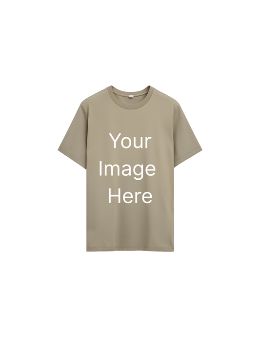 Customised Oversized Round Neck Short Sleeve